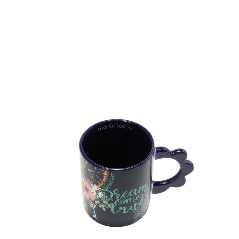 Tasse en céramique pétale Nicole Lee LE RÊVE DEVIENT RÉALITÉ