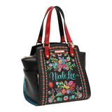 Petit sac cabas Nicole Lee en simili cuir, vue de face