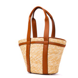 Mac Alyster – Grand Sac Cabas- CAPSULE FIDJI- Cognac