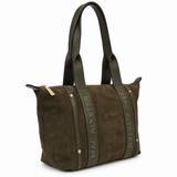 Mac Alyster- Sac cabas- ABRIELLE DAIM- Olive