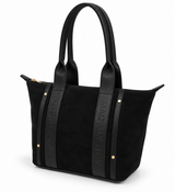 Mac Alyster- Sac cabas- ABRIELLE DAIM- Noir