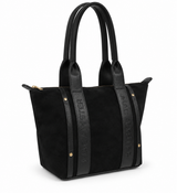 Mac Alyster- Sac cabas- ABRIELLE DAIM- Noir