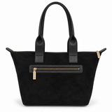 Mac Alyster- Sac cabas- ABRIELLE DAIM- Noir