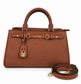Mac Alyster- Sac porté main- ARTY- Cognac