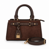 Mac Alyster - Mini sac porté main- ARTY- Daim Marron
