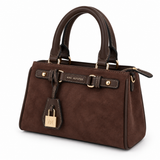 Mac Alyster - Mini sac porté main- ARTY- Daim Marron