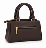 Mac Alyster - Mini sac porté main- ARTY- Daim Marron