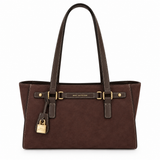 Mac Alyster – Sac Shopping- ARTY- Daim Marron