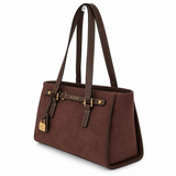 Mac Alyster – Sac Shopping- ARTY- Daim Marron