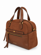 Mac Alyster- Sac porté main- CANELLE- cognac
