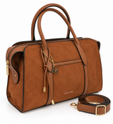 Mac Alyster- Sac porté main -DUNEA -Cognac
