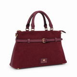 Mac Alyster - Sac porté main- GLYSIA- Burgundy