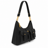 Mac Alyster-Grand sac besace-Urbany-Noir