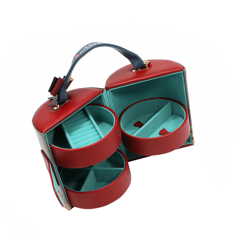 NICOLE LEE  BOITE A BIJOUX RONDE