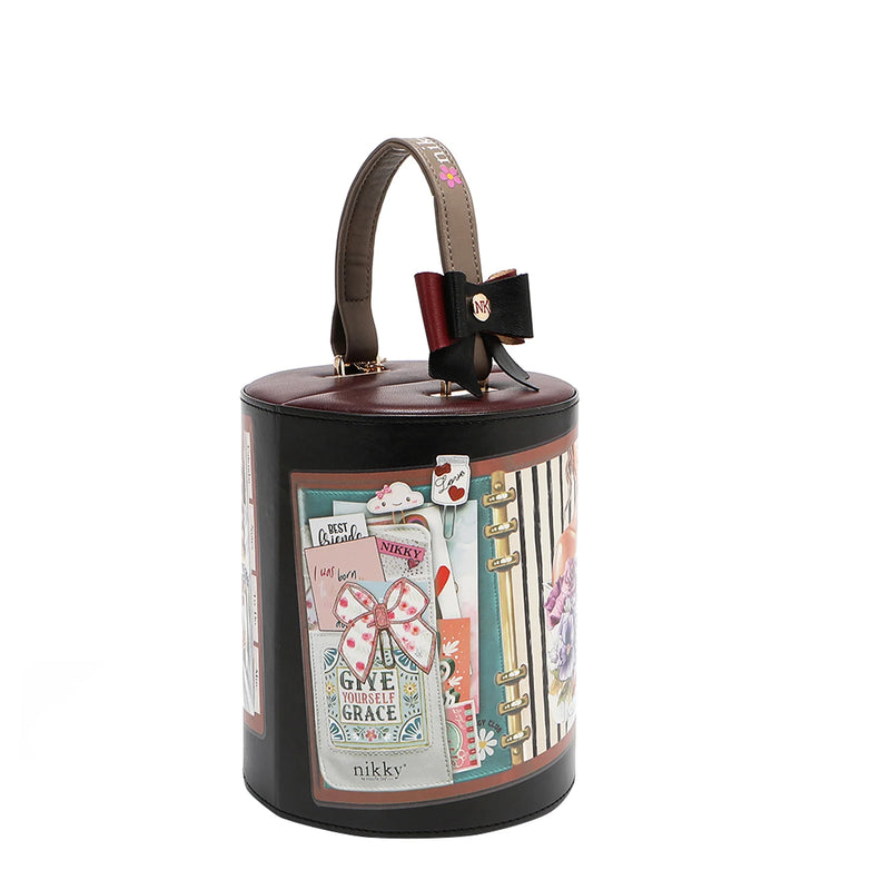 NICOLE LEE  BOITE A BIJOUX RONDE