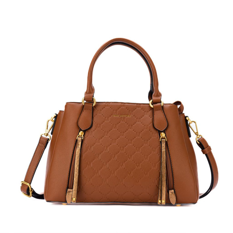 Sac à main Mac alyster NS-662-02 COGNAC