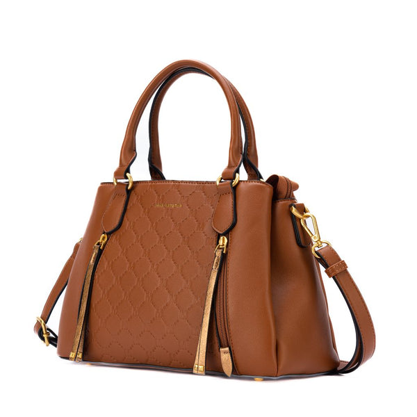 Sac à main Mac alyster NS-662-02 COGNAC