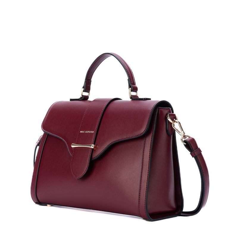 Sac à main Mac alyster NS-667-02-BURGUNDY