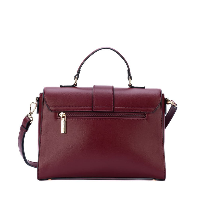 Sac à main Mac alyster NS-667-02-BURGUNDY