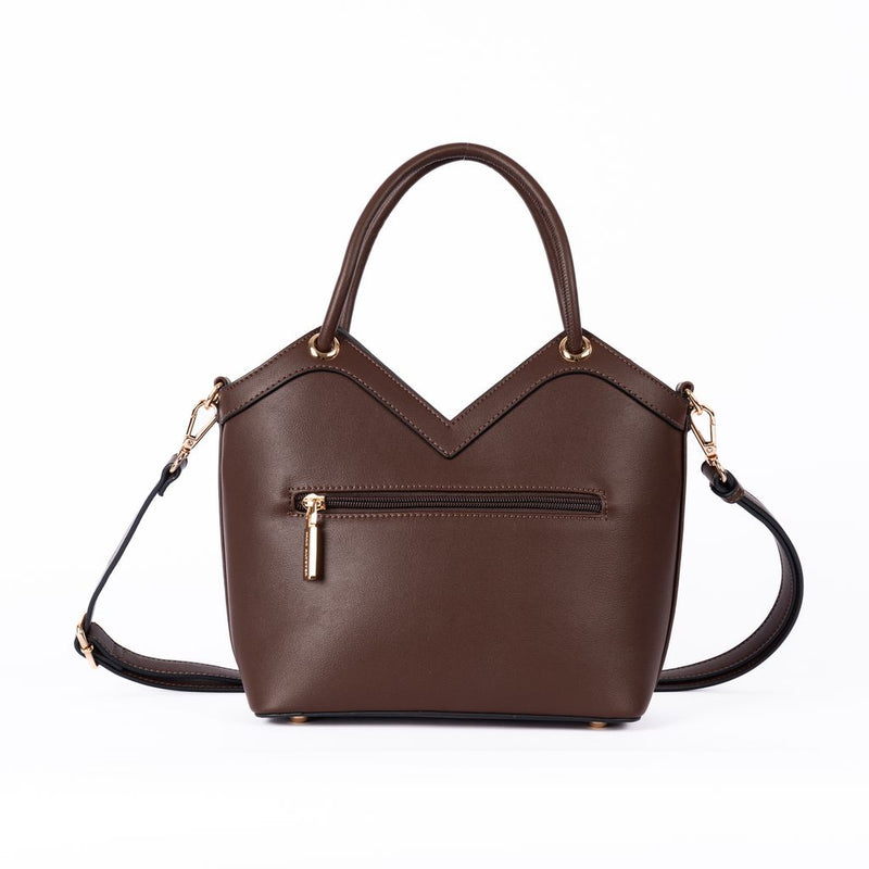 Sac à main Mac alyster NS-667-04 CHOCOLAT