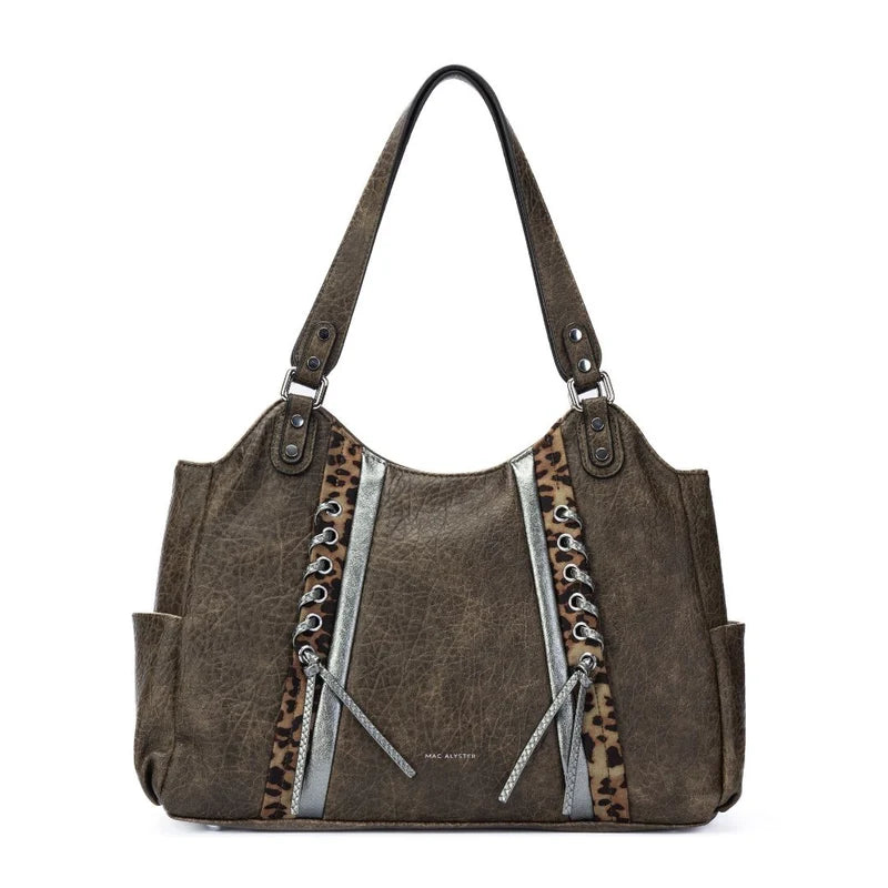 MAC ALYSTER Sac Shopping - caractère NS-668-01_KAKI