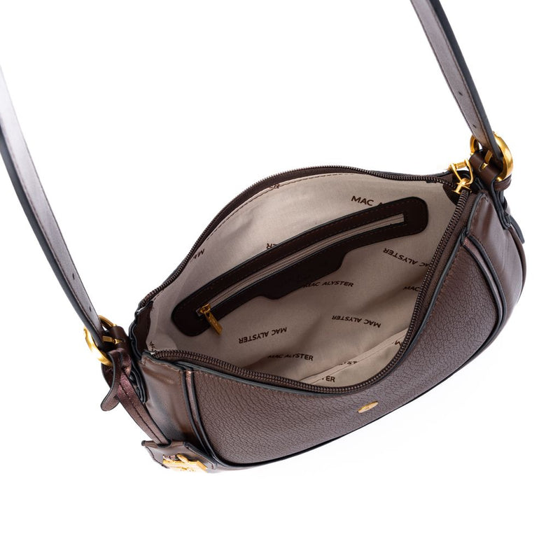 Sac besace Mac alyster NS-675-02-CHOCOLAT