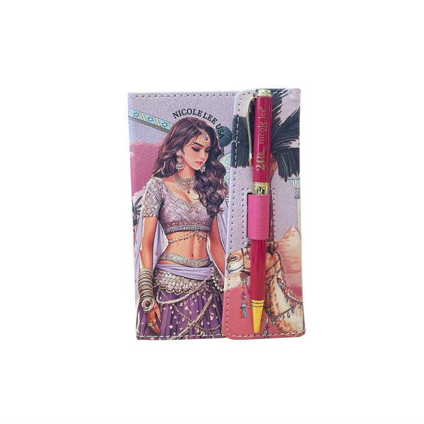 Planificateur mensuel avec stylo Nicole Lee NT7839 REINE CLEOPATRE