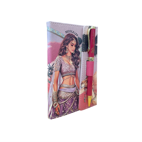 Planificateur mensuel avec stylo Nicole Lee NT7839 REINE CLEOPATRE