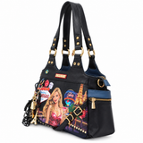 Nicole Lee-Sac épaule-Las Vegas-Bon voyage-Noir