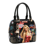 Nicole Lee-Sac à main-Bon voyage-Noir