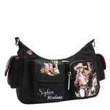 Nicole Lee-Sac porté croisé-Sofia Montana- Noir
