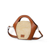 Mac Alyster- Sac Porté Main- Venise - Cognac