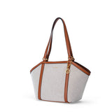 Mac Alyster - Sac Shopping -Regard -Marron Cognac