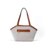 Mac Alyster - Sac Shopping -Regard -Marron Cognac