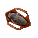 Mac Alyster - Sac Porté Main- Regard- Marron/ Cognac
