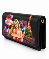 sac bandouliere nicole lee avec emplacement carte et papier