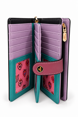 portefeuille nicole lee collection las vegas , multiples rangements cartes et monnaies