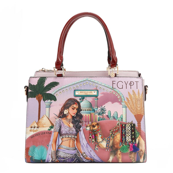 Sac fourre tout Nicole LEE QC17270 REINE CLÉOPÂTRE