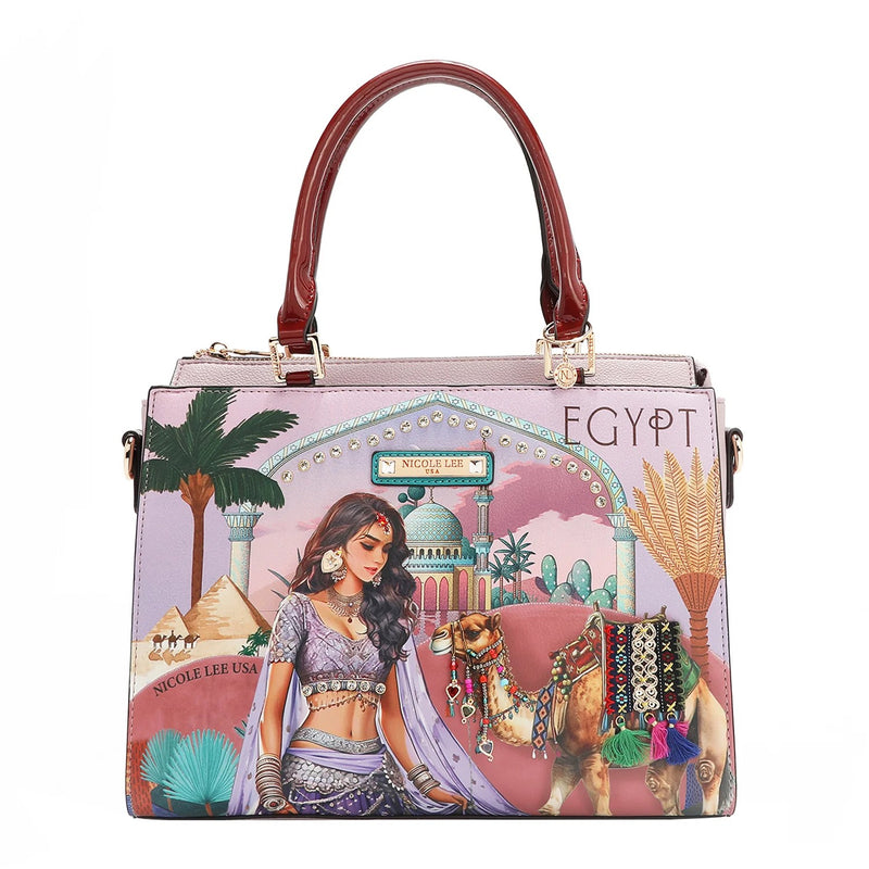 Sac fourre tout Nicole LEE QC17270 REINE CLÉOPÂTRE