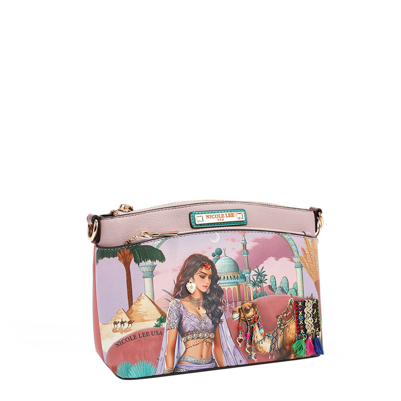 Sac à bandoulière Nicole Lee QC17275 REINE CLÉOPÂTRE