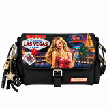 Sac besace Nicole Lee collection Las Vegas porté épaule